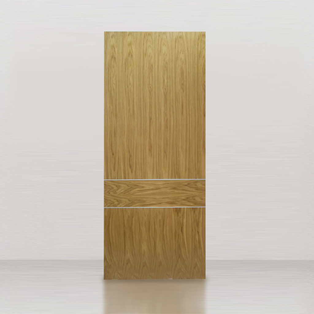 prefinished white oak flush door